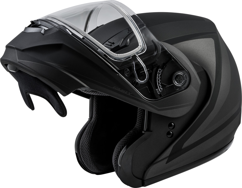 GMAX MD04 SNOW Full Face Modular Motorcycle Helmet Flip Up Inner Visor